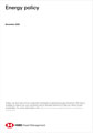 Energy policy