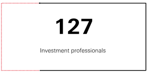 114 Investment professionals