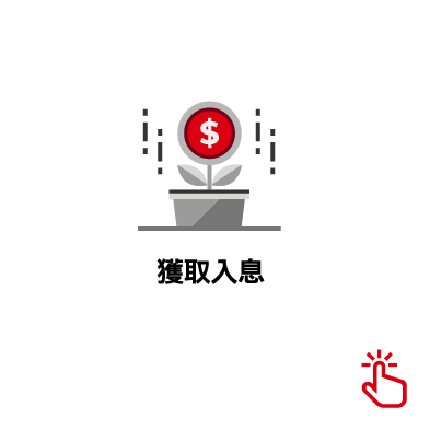 獲取入息